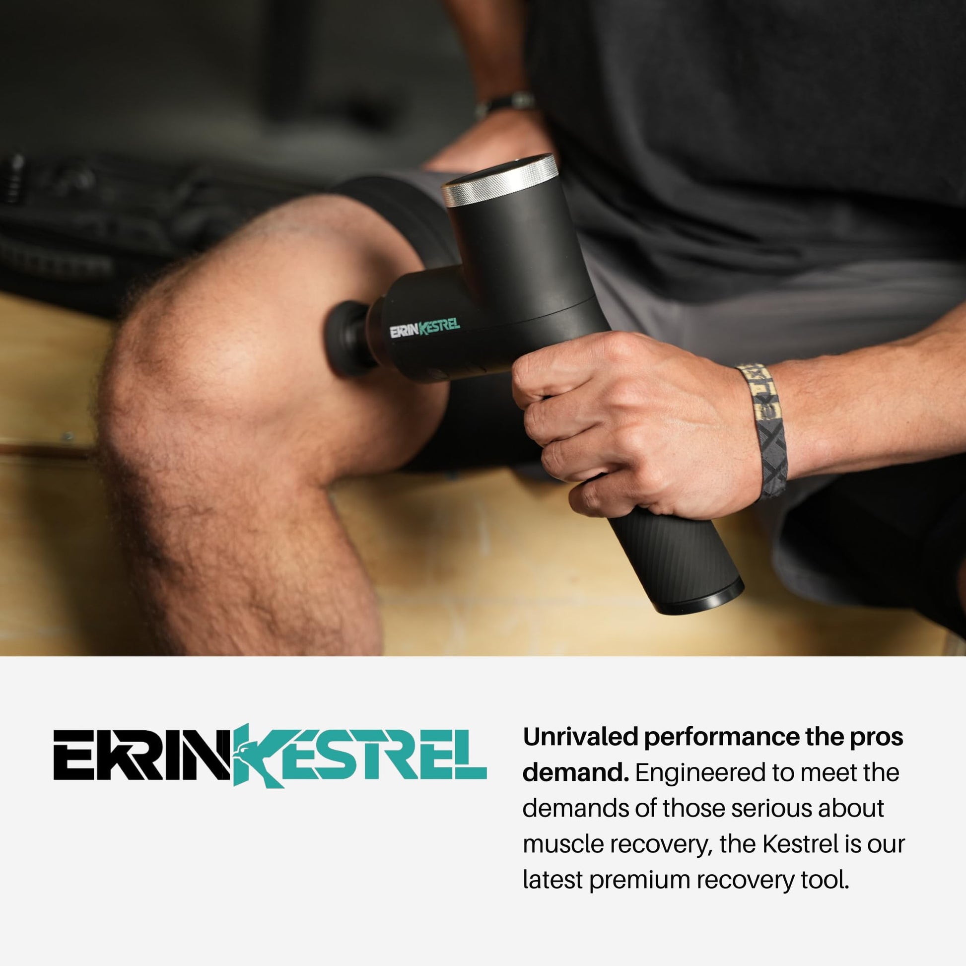 Ekrin Athletics Pistola de masaje Kestrel: precisión y comodidad mejoradas para una recuperación y bienestar muscular superiores