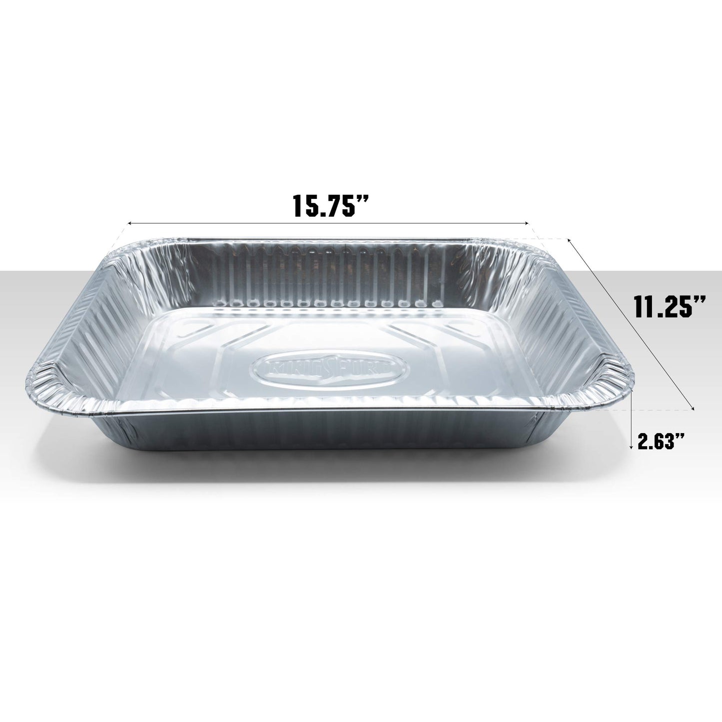 Sartenes de Aluminio Kingsford Grandes Resistentes Desechables para Cocinar y Hornear