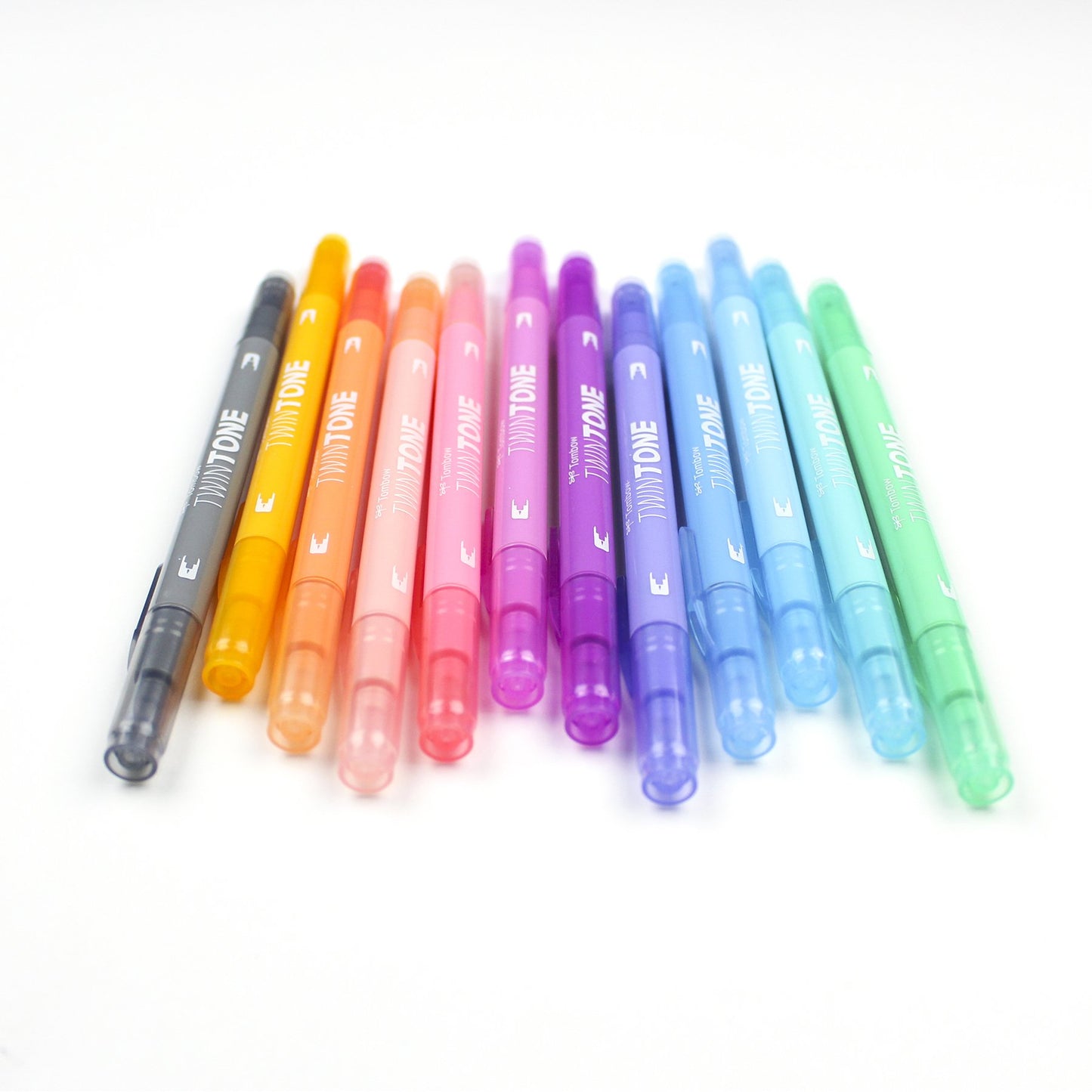 Juego de Rotuladores Tombow Bright Pastel Dual-Tip 12-Pack