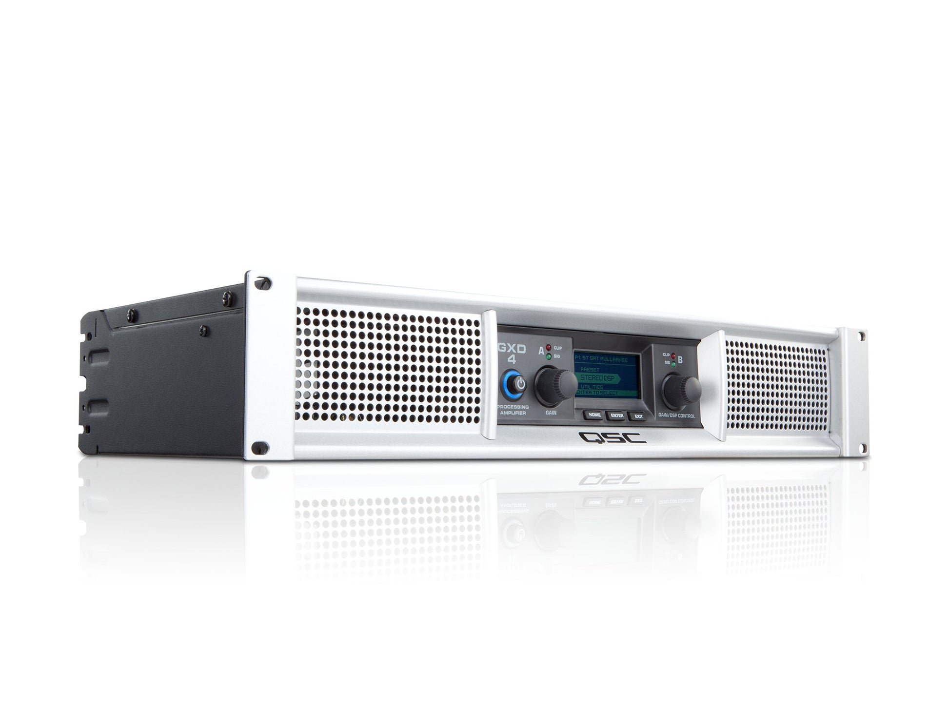 Amplificador de Potencia QSC Multicolor con DSP de 2 Canales Clase D 600 W