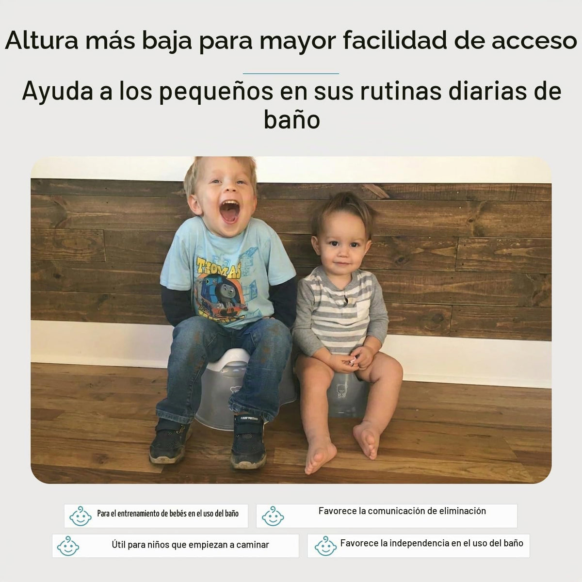 The Baby Potty - Mini Orinal | Entrenamiento Temprano para Ir al Baño | Comunicación de Eliminación | Portátil y Ligero | Promueve la Independencia | Inodoro de Entrenamiento Infantil (Verde Salvia)
