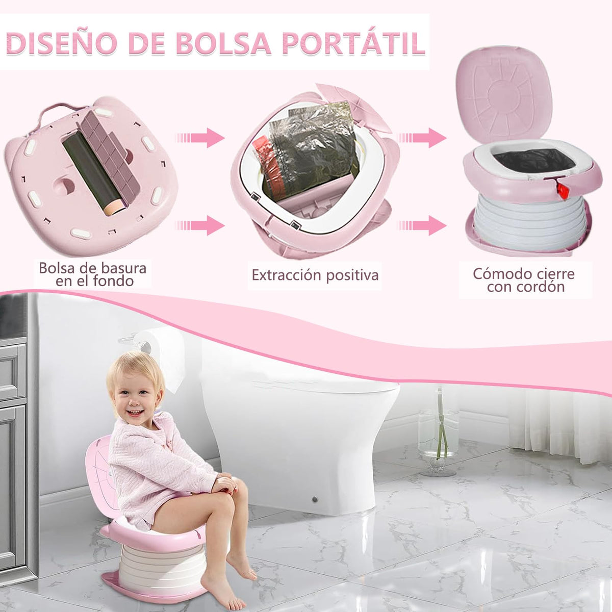 Orinal de Viaje Port?til para Ni?os
