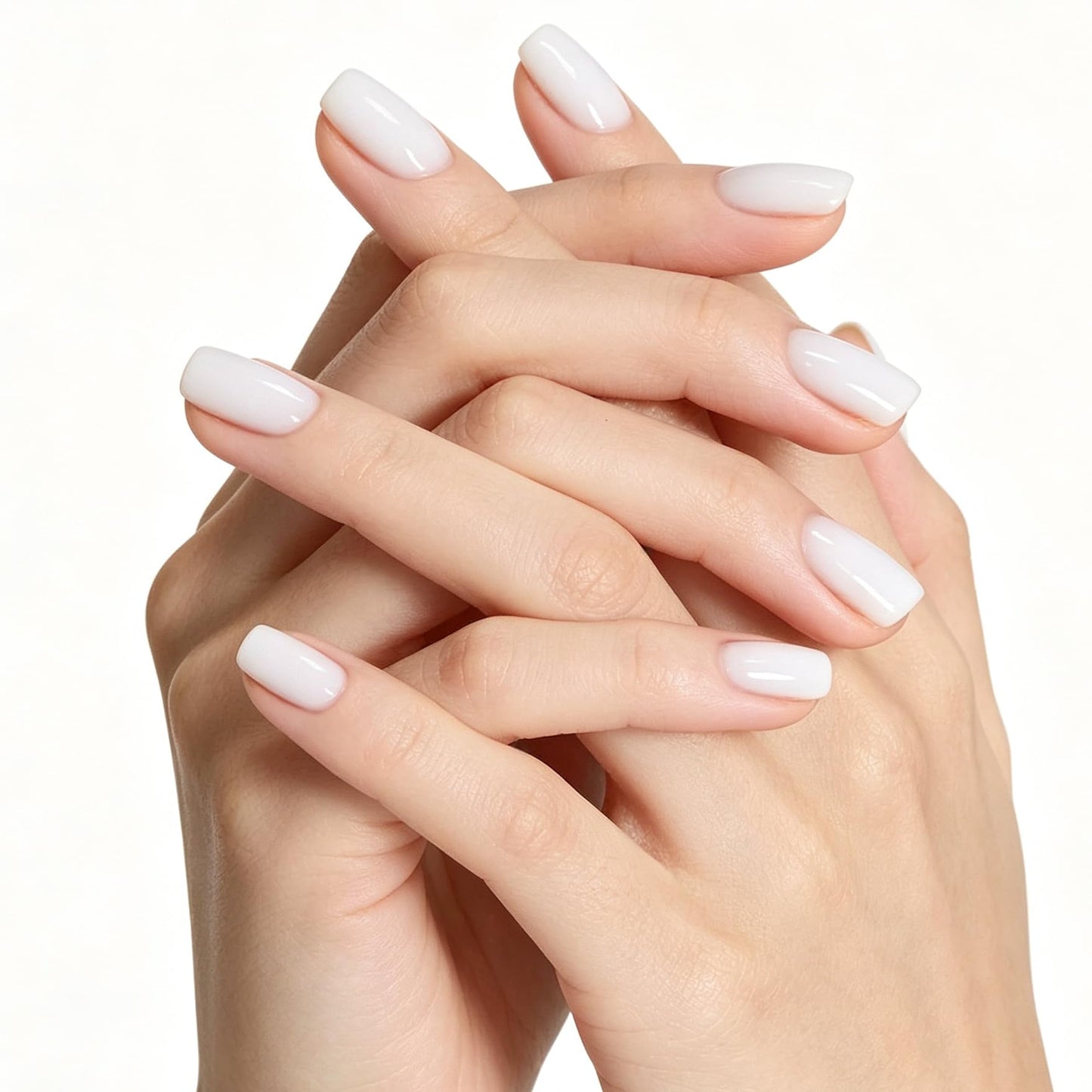 MEMEDA Esmalte de gel para uñas, Milky White, 7.4 ml