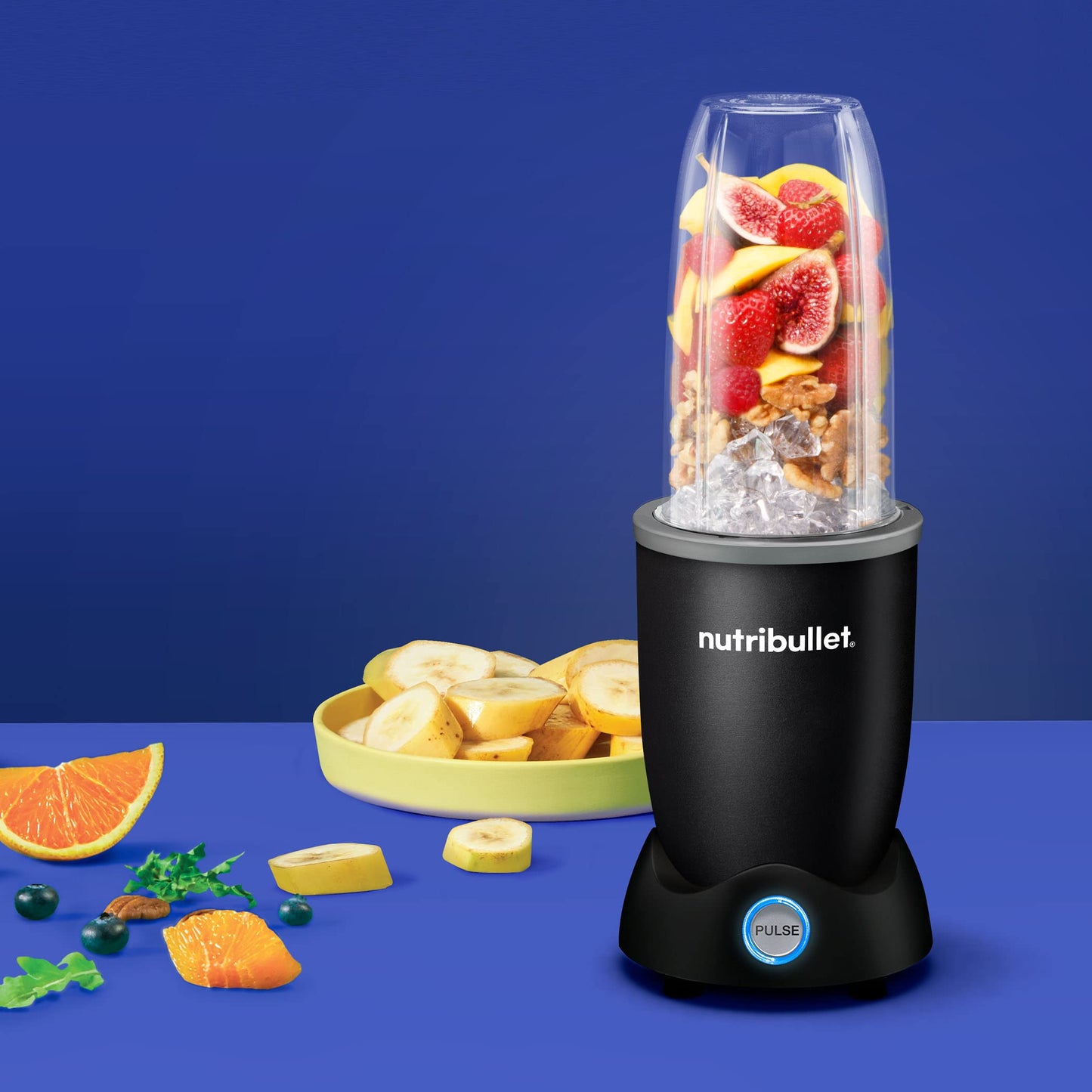 Licuadora Personal Nutribullet Pro+ Negro Mate con Función de Pulso 1200 W