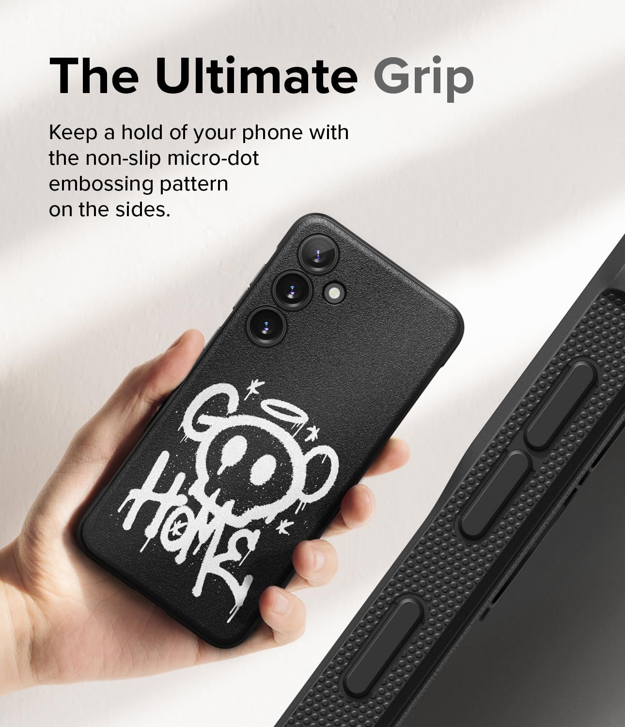 Funda Samsung Galaxy S24 Plus Ringke Onyx Graffiti 2 Antihuellas y Antideslizante