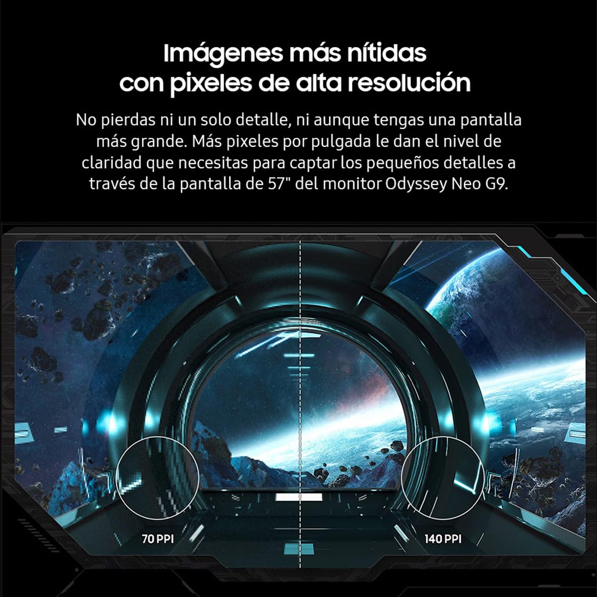 Monitor Gaming SAMSUNG 57 Pulgadas Curvo Odyssey Neo G9