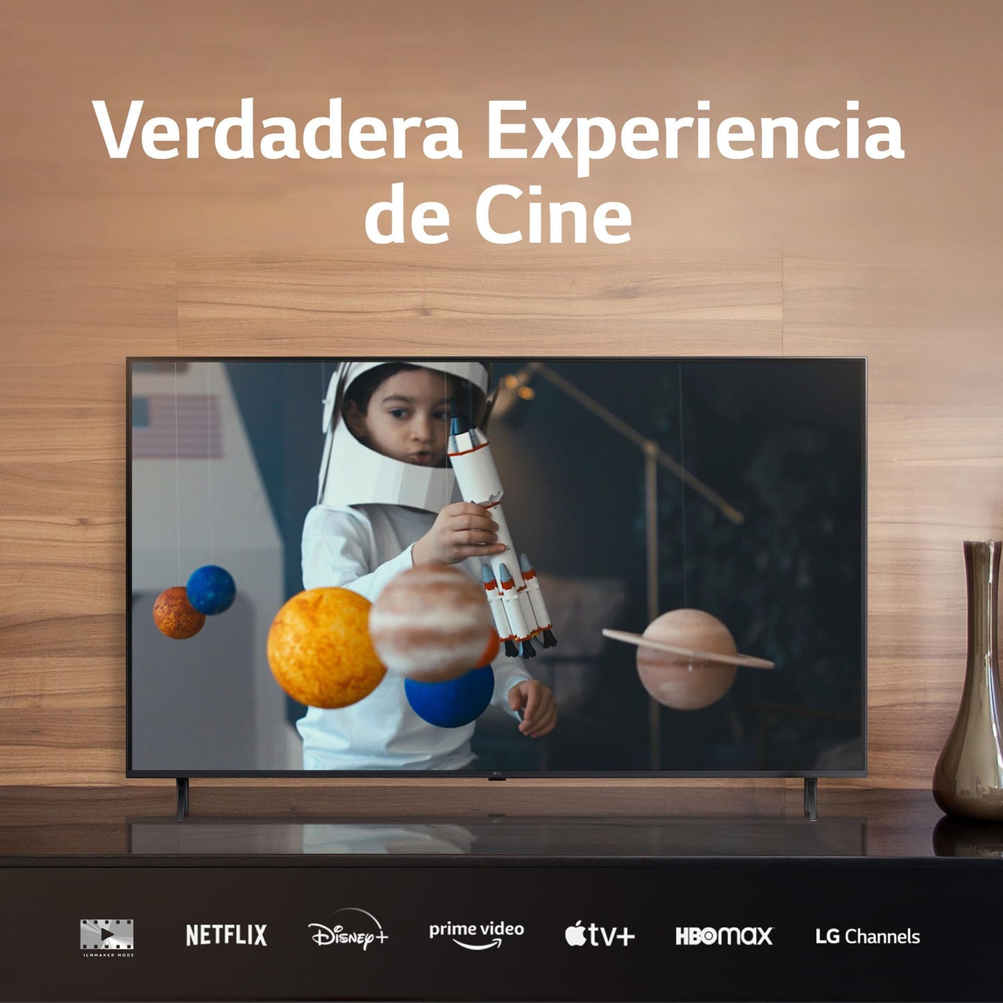 LG Pantalla UHD AI ThinQ 43" 4K Smart TV 43UR7800PSB