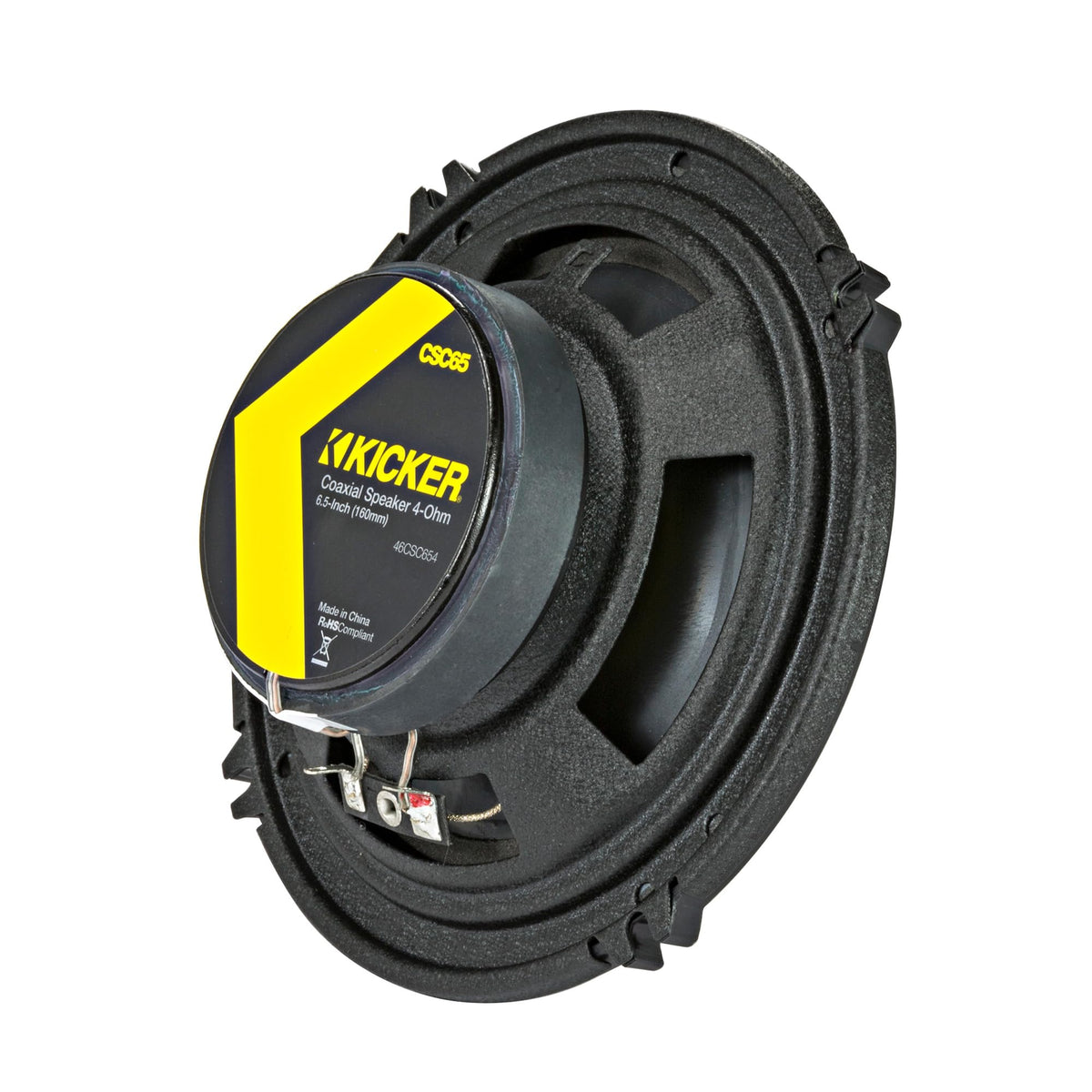 Altavoces para Coche Kicker Serie Cs Negro 6.5" 2 Vías y 6x9" 3 Vías 450W Tecnología Evc