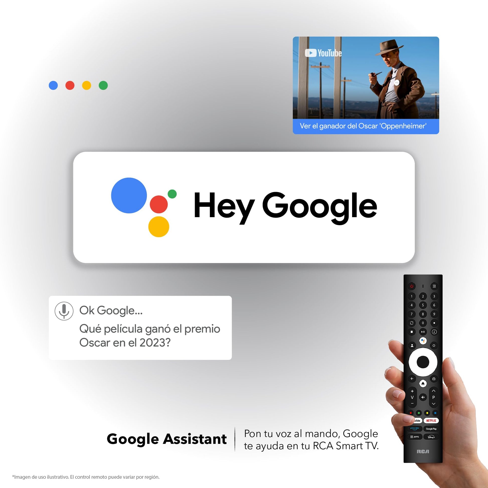 RCA Pantalla de 65" MultiTuner HD TV GoogleTV Operating System 2025 - Modelo R65M-U4G