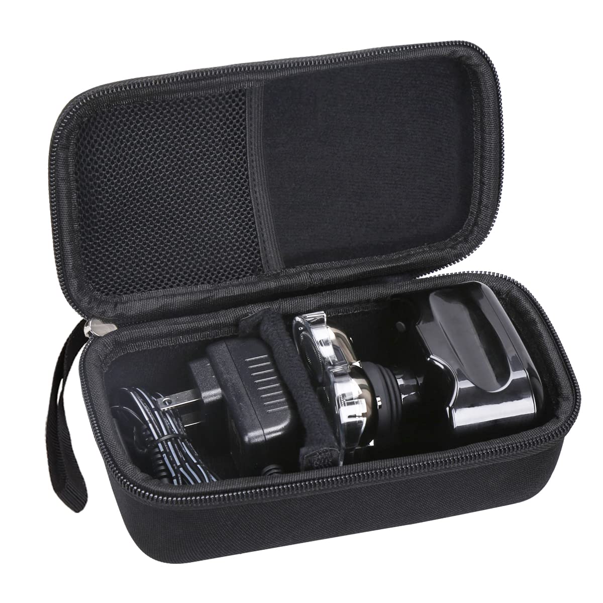 Aproca Hard Travel Case Compatible Skull Shaver Pitbull Gold Shaver (Black-new)