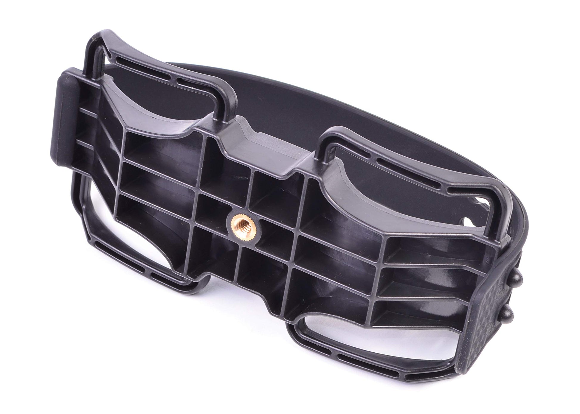 Adaptador de Trípode Binocular Universal Ligero con Rosca de Cámara 1/4-20 y Tira de Goma para Observación de Pájaros