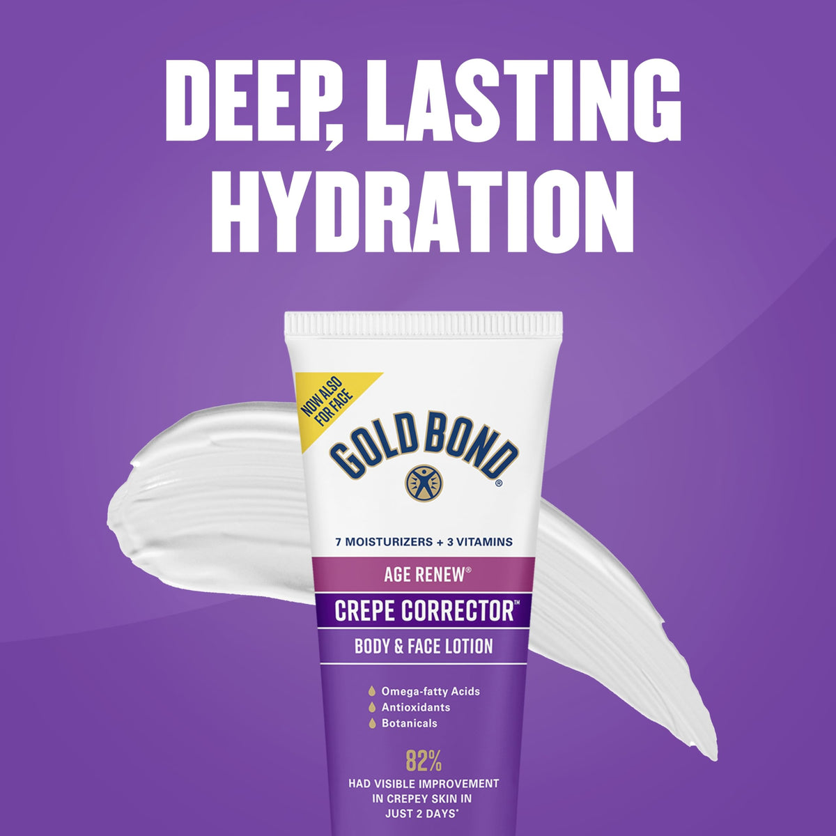 Gold Bond, Ultimate Crepe Corrector 8 oz Age Defense Smoothing Concentrate Skin Therapy Lotion