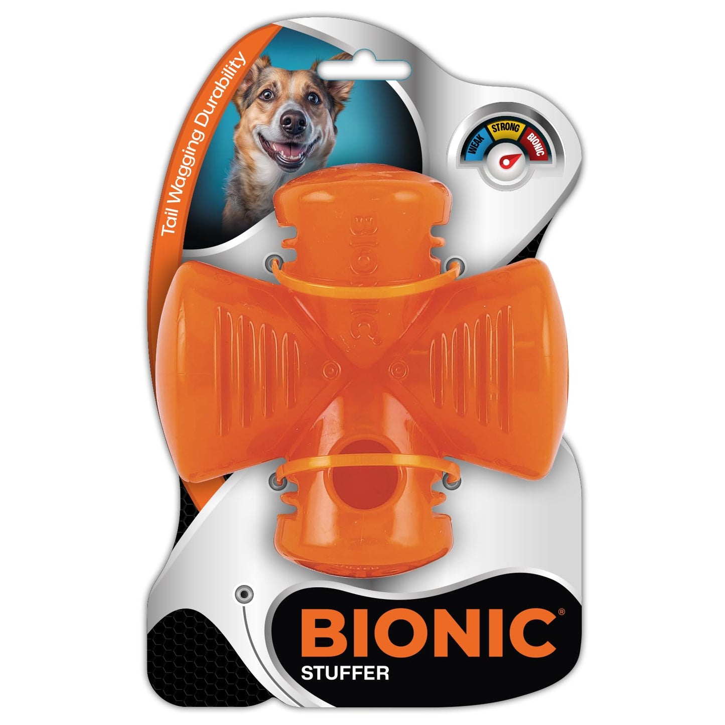 BIONIC - Dispensador de golosinas para Perros de Alta Visibilidad, Ideal para Masticar redirigido