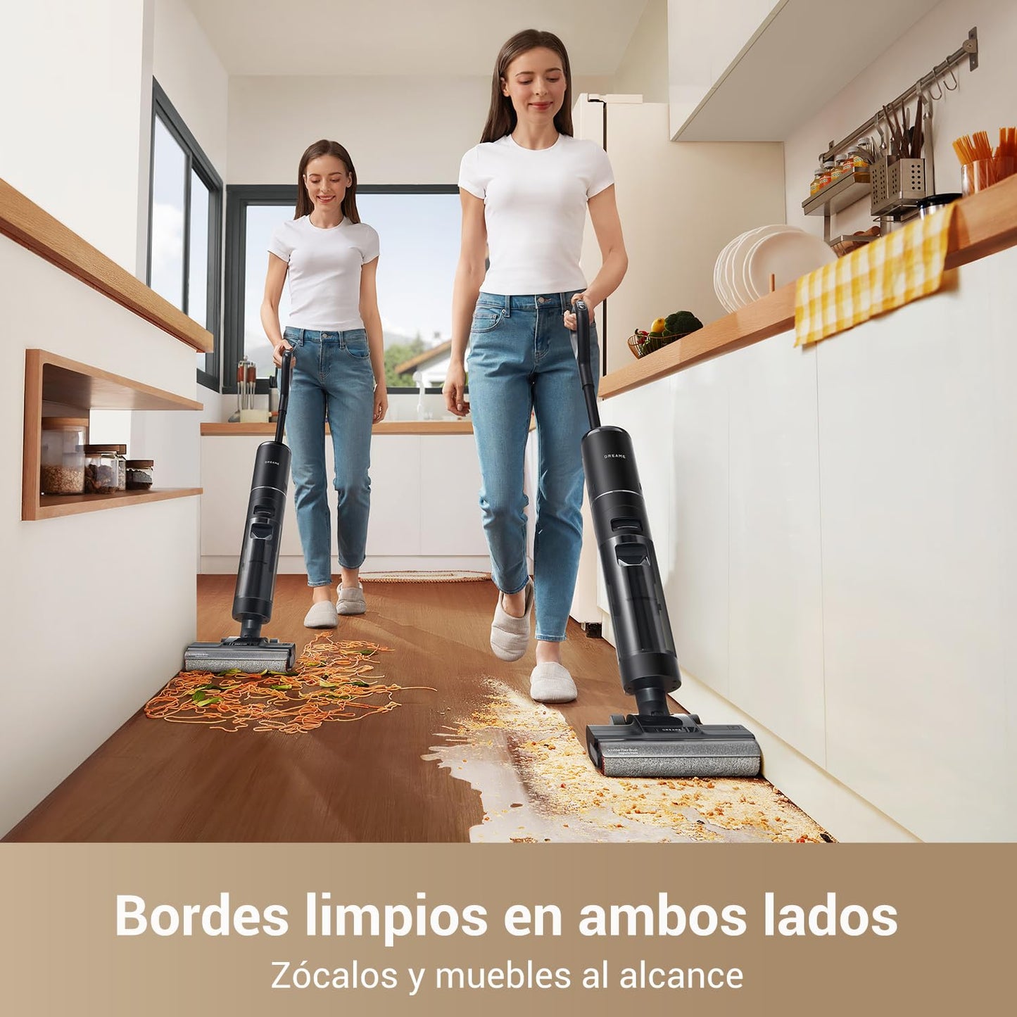 Aspirador Dreame G10 Pro Blanco con Alcance Plano de 180°
