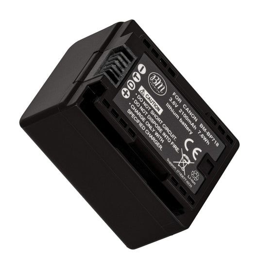 Bm Premium totalmente Decoded BP-718 batería para Canon VIXIA HF R70, HF R72, HF R700, Hfm50, HFM52, Hfm500, Hfr30, Hfr32, Hfr300, Hfr40, Hfr42, Hfr400, Hfr50, Hfr52, Hfr500, hfr60, hfr62, hfr600 videocámara + más.