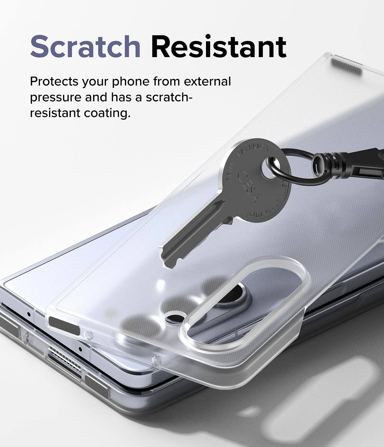 Funda Slim Ringke Mate Transparente Anti Huella para Samsung Galaxy Z Fold 5 5G