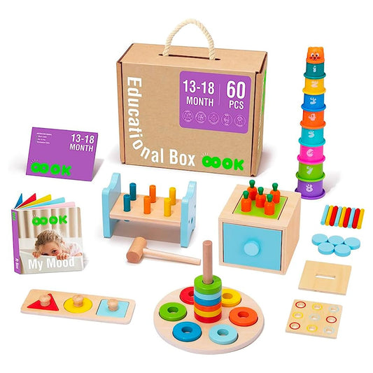 Kit Sensorial 13-18 Meses: Estímulos Suaves Y Seguros