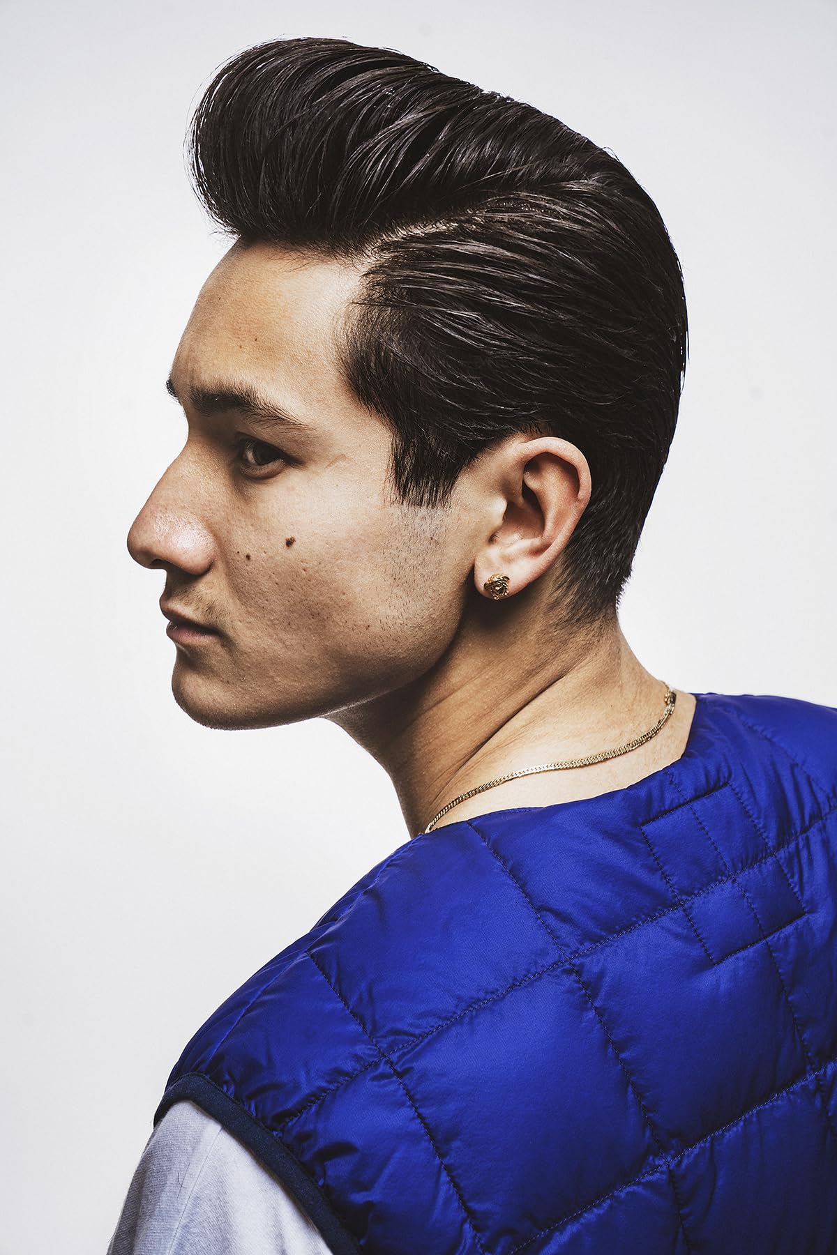 Pomada Reuzel Azul Fuerte Fijación Soluble Agua Fórmula Cera Concentrada para Hombre