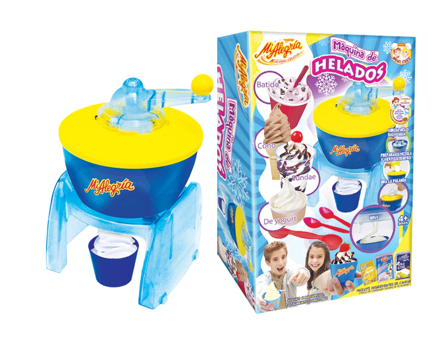Fábrica de Minihelados MiAlegria Multicolor Innovadora para Niños