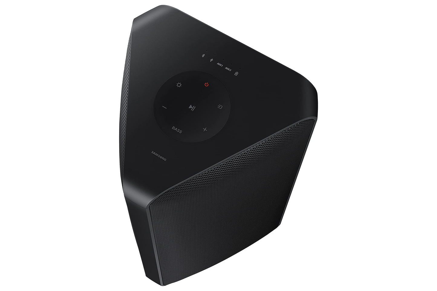 SAMSUNG MX-ST40B Sound Tower - Altavoces portátiles para Fiestas, 160 W, Sonido bidireccional, batería integrada, Resistente al Agua IPX5, Luces de Fiesta, multiconexión Bluetooth, 2022