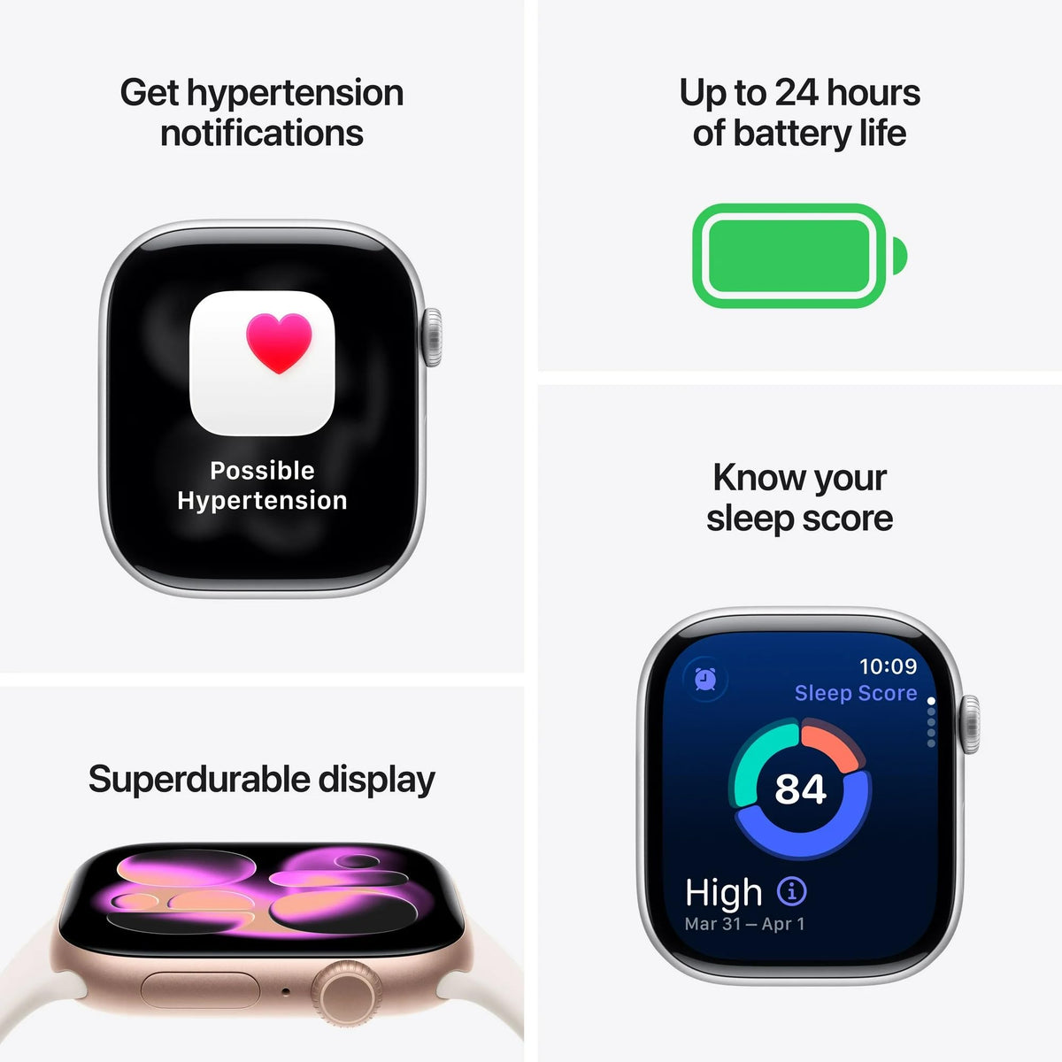Reloj Inteligente Apple Negro Azabache Correa Deportiva Reacondicionado