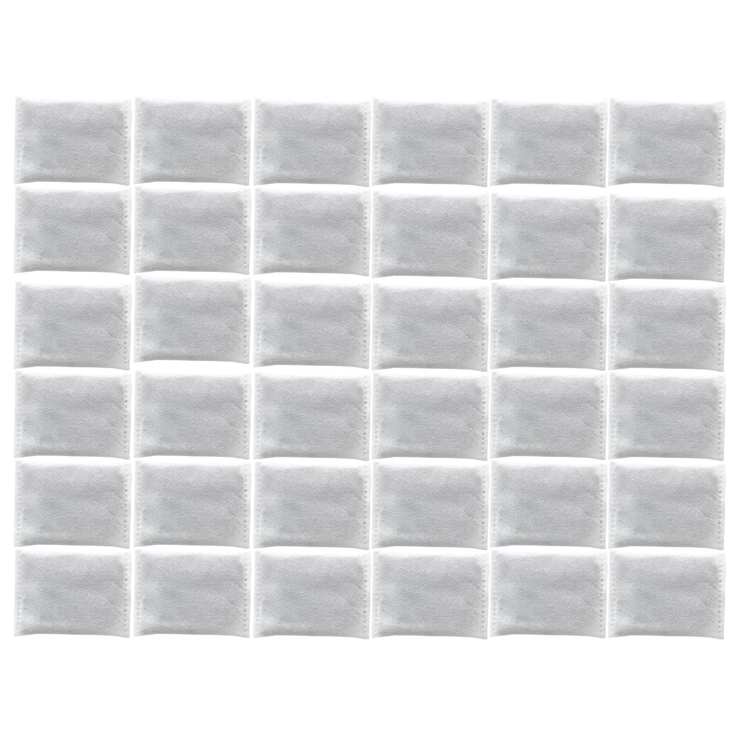 Activated Charcoal Water Filter Replacements - Great for Megahome and Other Countertop Water Distillers - Pack of 36 - Deluxe Version