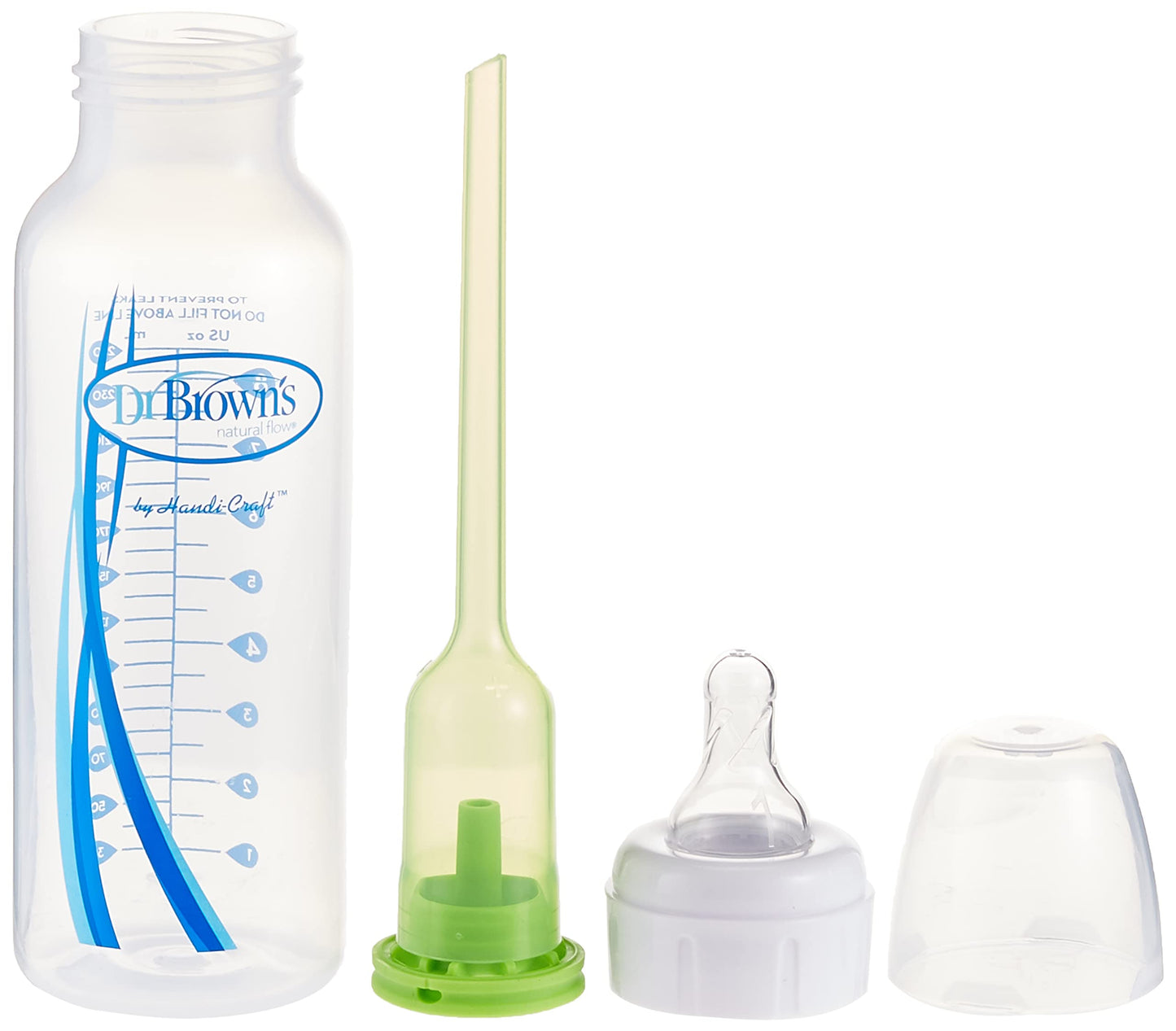 Dr. Brown's Bottles (8 oz), Option Bottles Can Be Used with or without the Vent by Dr. Brown's