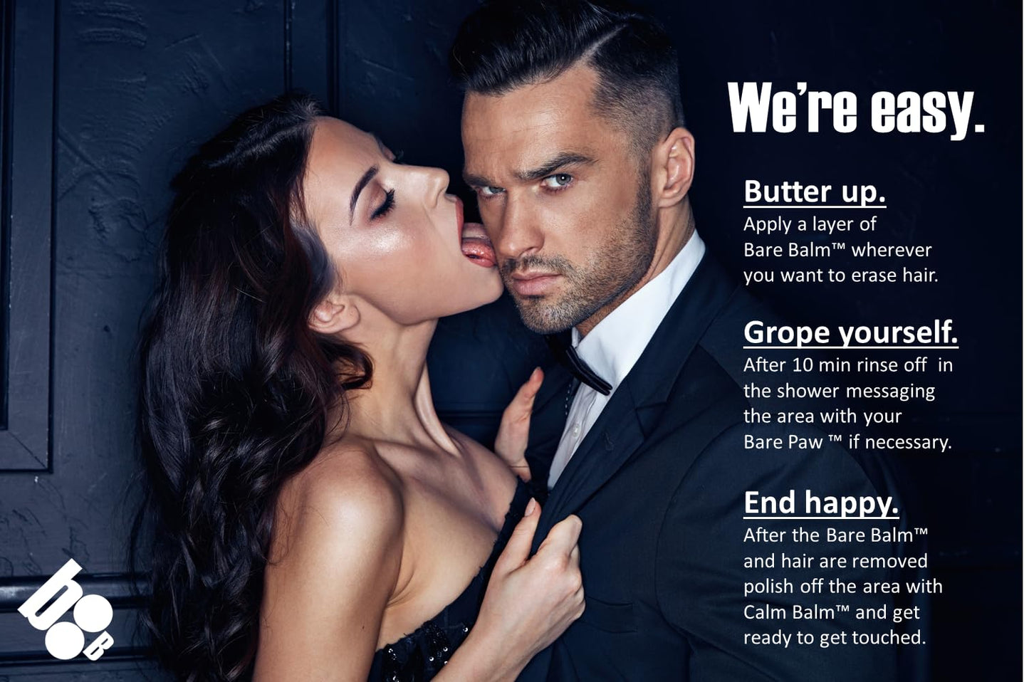 Sistema de Control del Vello Corporal The Bare Pair King Kombo con Guante Exfoliante