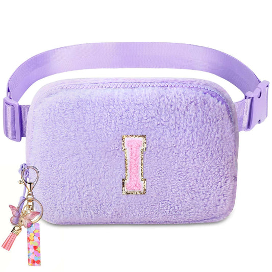 Kejea Riñonera Cruzada para Niñas y Mujeres, 8 a 12 Años, Regalos de Cumpleaños, Púrpura