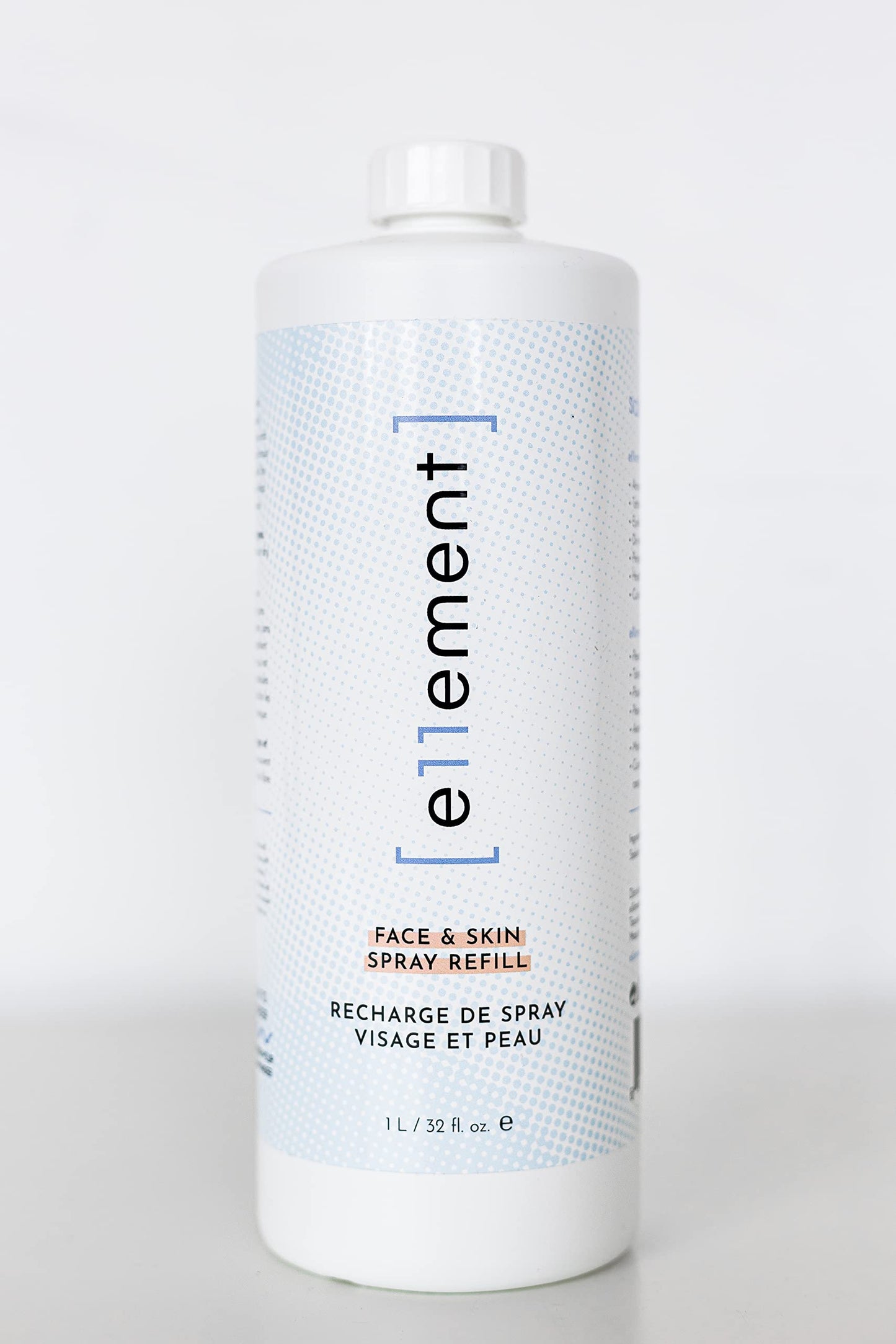e11ement - Ácido hipocloroso todo natural para la cara y la piel - Seguro para todo tipo de piel, incluyendo piel propensa al acné - Alivia la piel seca irritada del eccema (recambio 1 L)