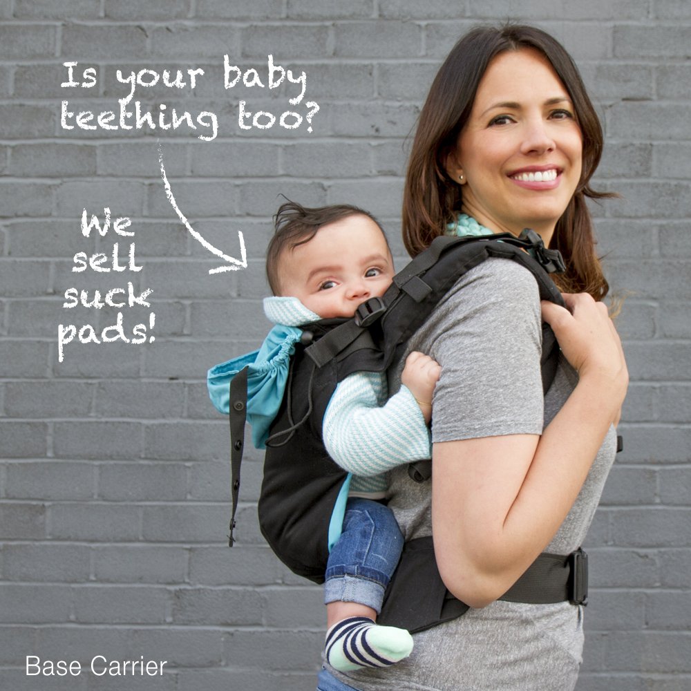 Portabebés TwinGo Negro Clásico Ajustable para Tándem o Individual para Hombres y Mujeres