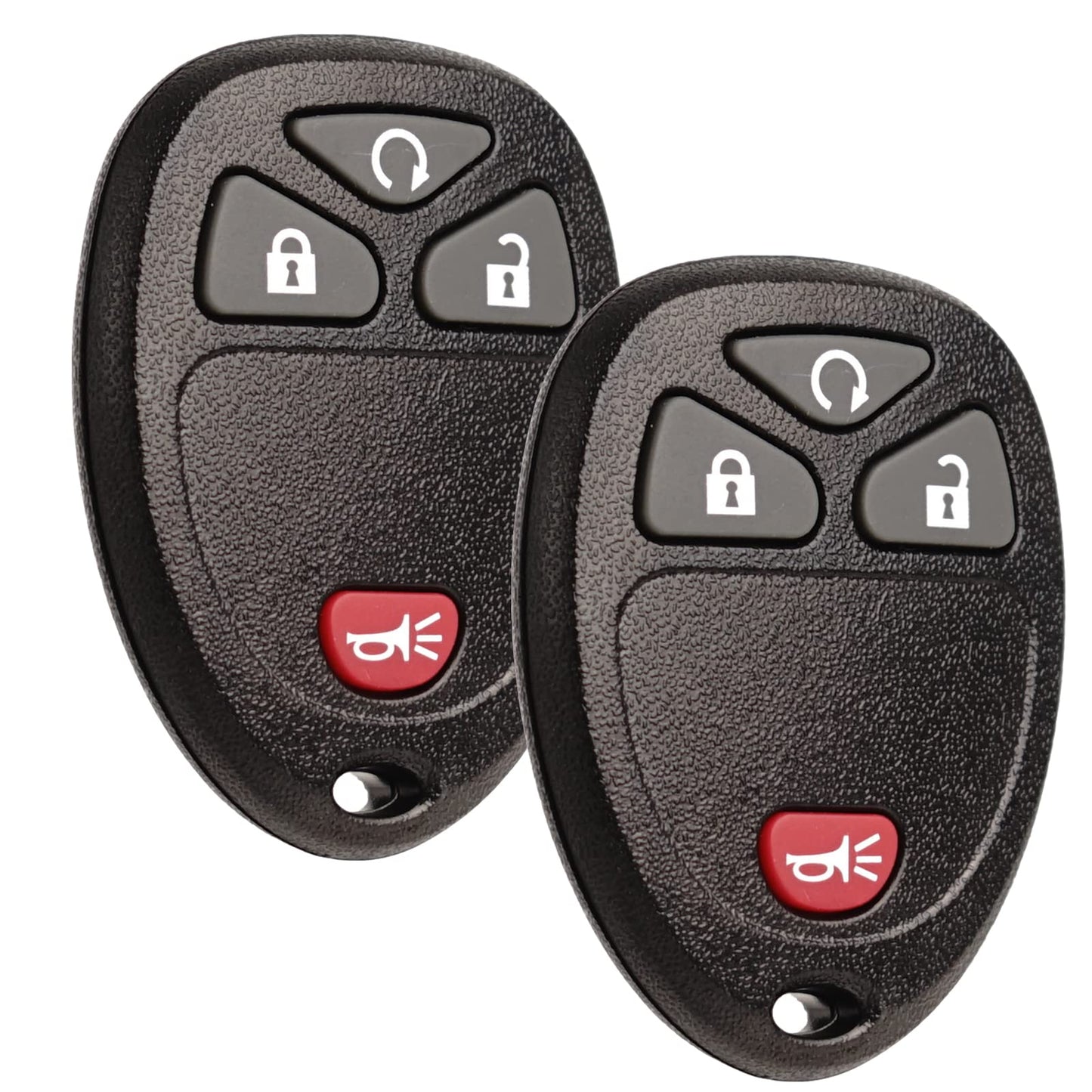 SUPALAND - Llave de repuesto para mando a distancia sin llave, compatible con Chevy Silverado Avalanche Equinox Express Traverse GMC Yukon Sierra 1500 2500 3500 HD Acadia 2007 2008 2009 2010 2011 2012