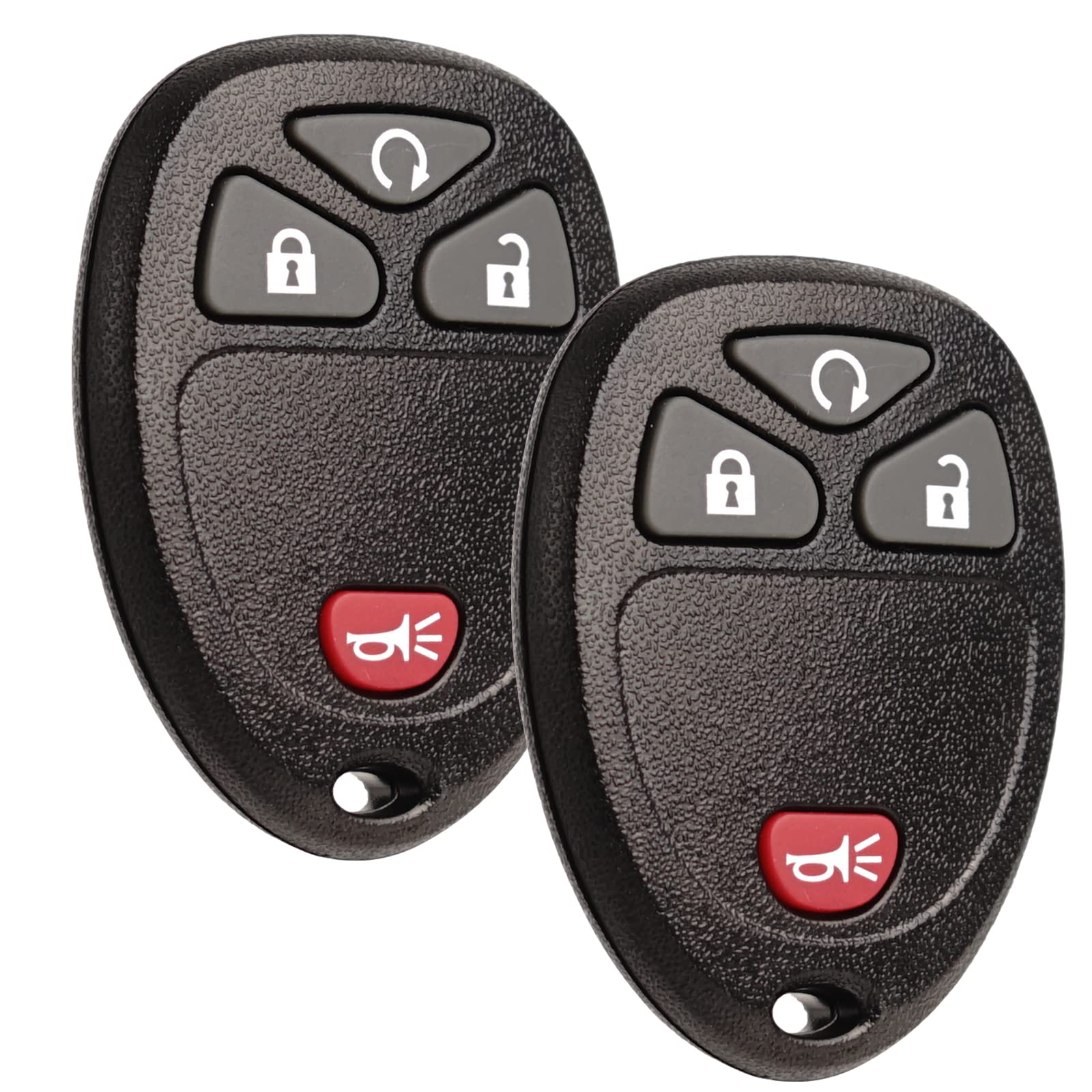 SUPALAND - Llave de repuesto para mando a distancia sin llave, compatible con Chevy Silverado Avalanche Equinox Express Traverse GMC Yukon Sierra 1500 2500 3500 HD Acadia 2007 2008 2009 2010 2011 2012