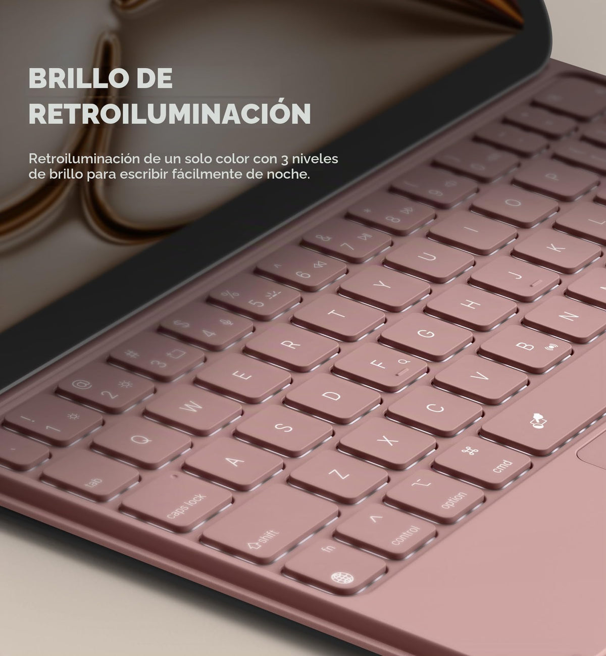 Funda Teclado Dexnor iPad Air 11 Pulgadas Ultraligera Magnética Desmontable
