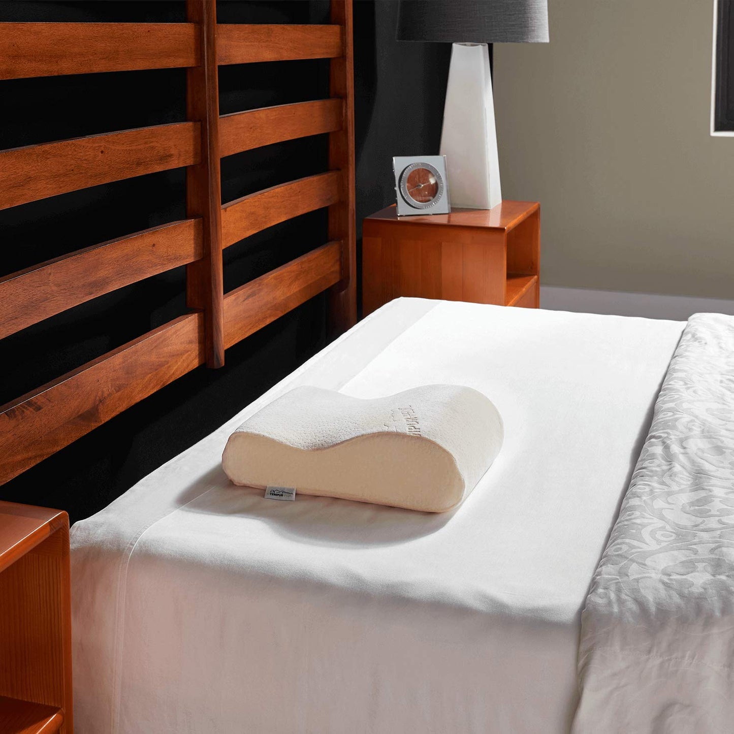 Almohada Para Cuello Tempur-Pedic Blanco Para Viajes