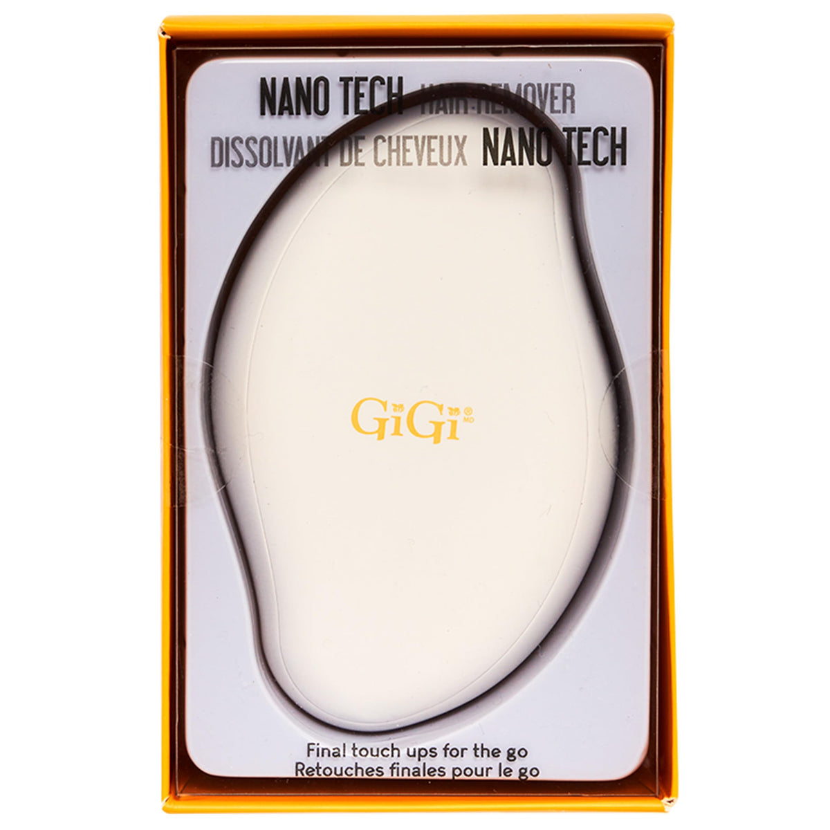 GiGi Depiladora Nano Tech Portátil para Retoques Finales Eliminación Precisa de Vello Facial y Corporal Diseño Compacto para Llevar Paquete de 1