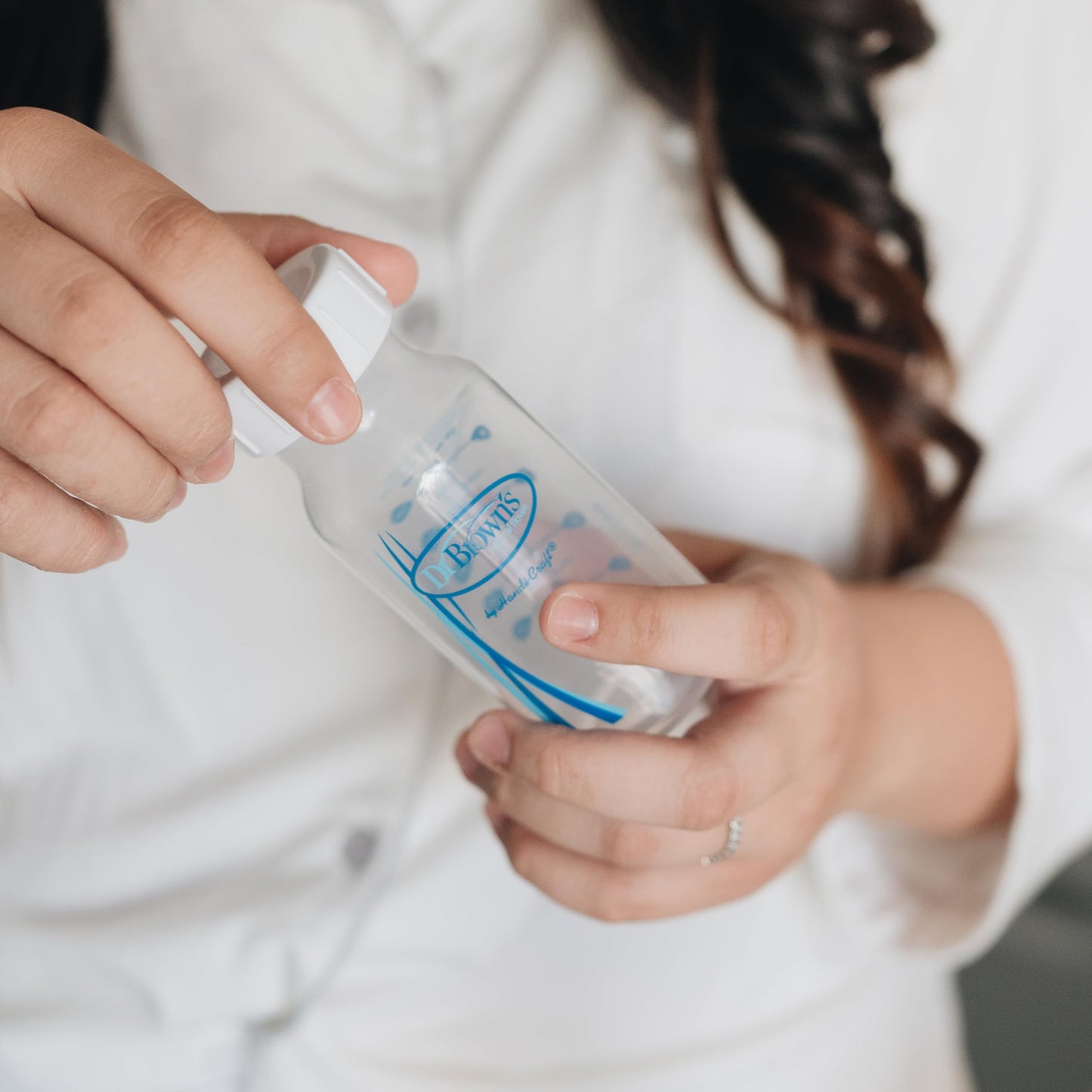 Tapas de Viaje Dr. Brown's Original Opciones y Options+ Repuesto para Botellas de Bebé 3 Unidades