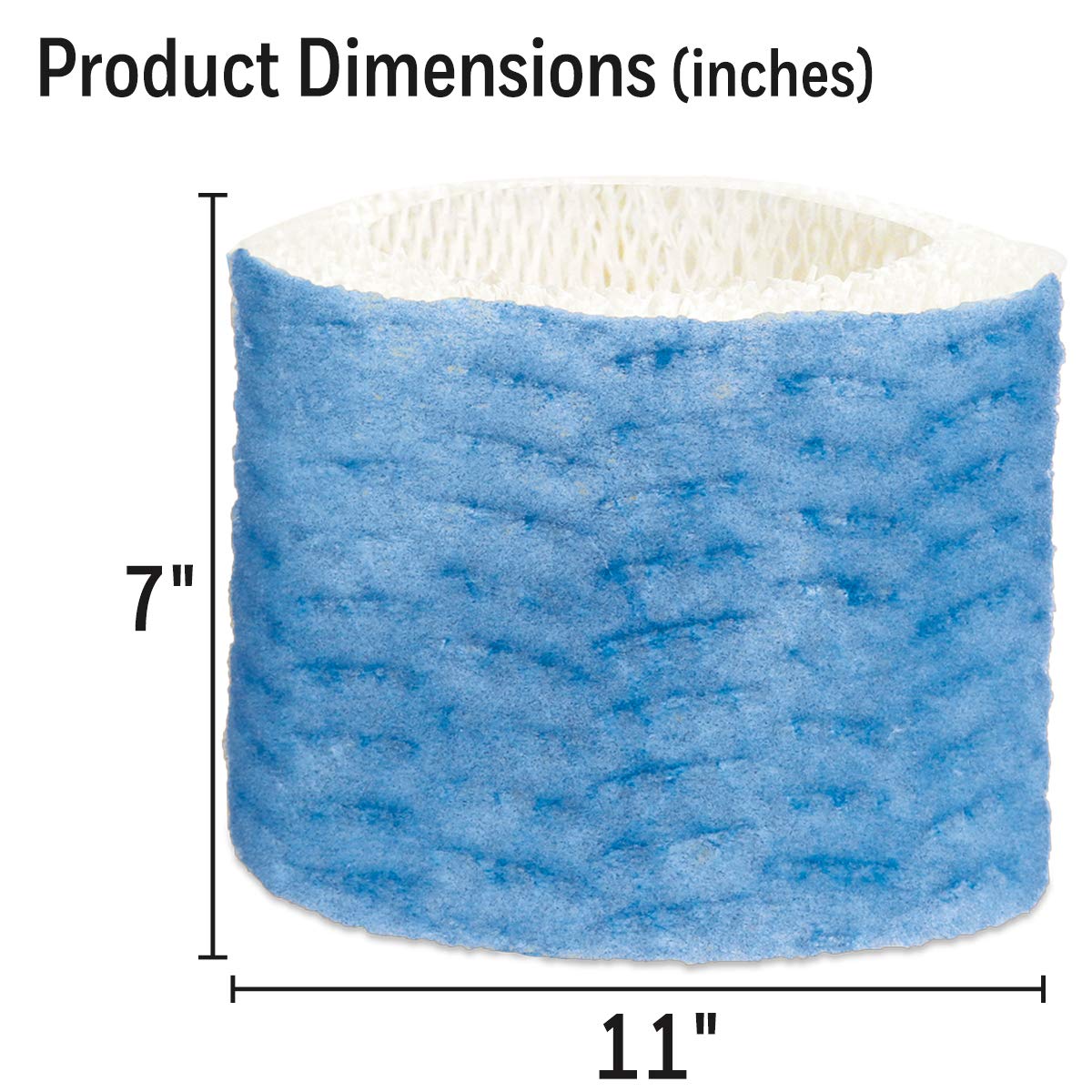 Honeywell HC14PF3 Filtro absorbente de repuesto E, paquete de 3, blanco, 3 unidades