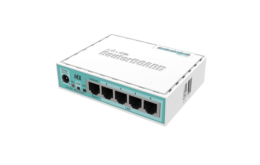 Mikrotik RB750GR3 Router Board, 5 x Gigabit Ethernet, 1 x USB 3.0