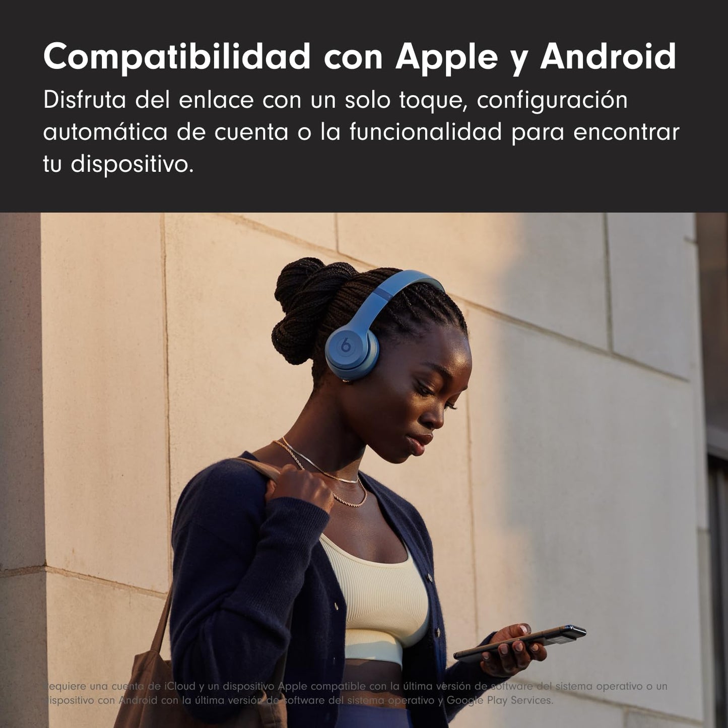 Beats Solo4 - Auriculares supraaurales inalámbricos - Azul Pizarra
