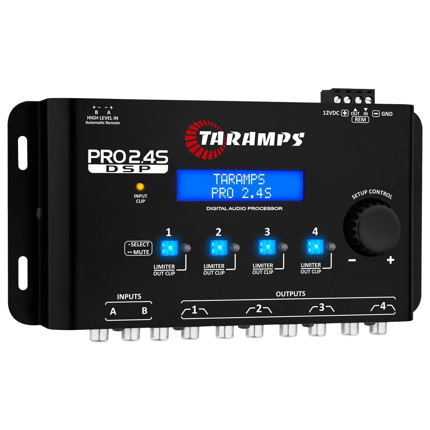 Taramps Pro 2.4S Ecualizador de procesador de audio digital