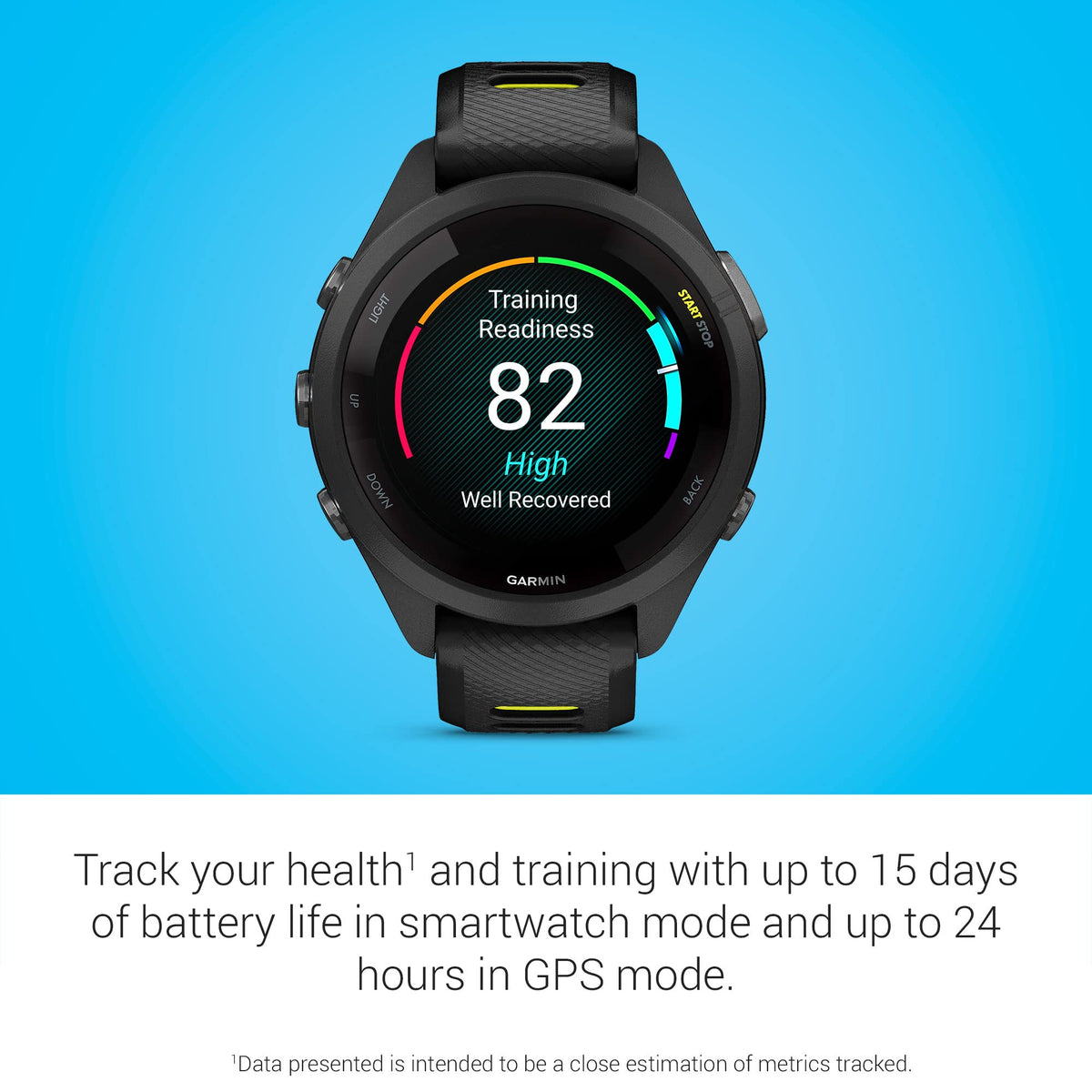 Reloj Garmin Forerunner 265S Negro 42 mm Music