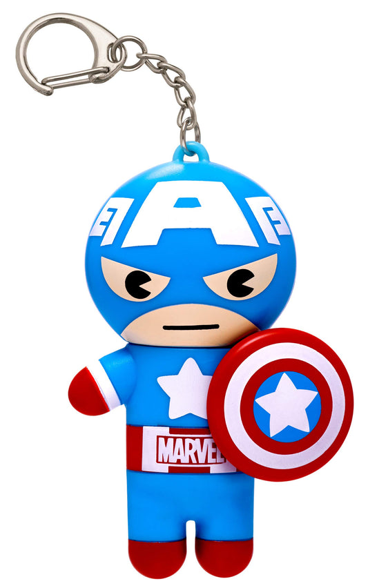 Lip Smacker Marvel Super Hero Captain America Lip Balm, Red, White and Blue-berry