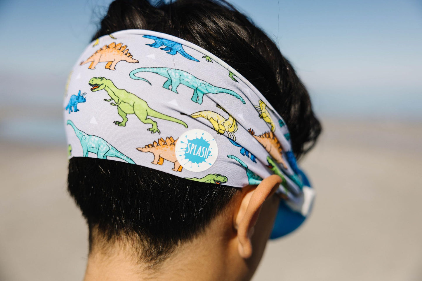 Gafas de Natación Splash Place Dino con Correa de Tela para Niños y Adultos