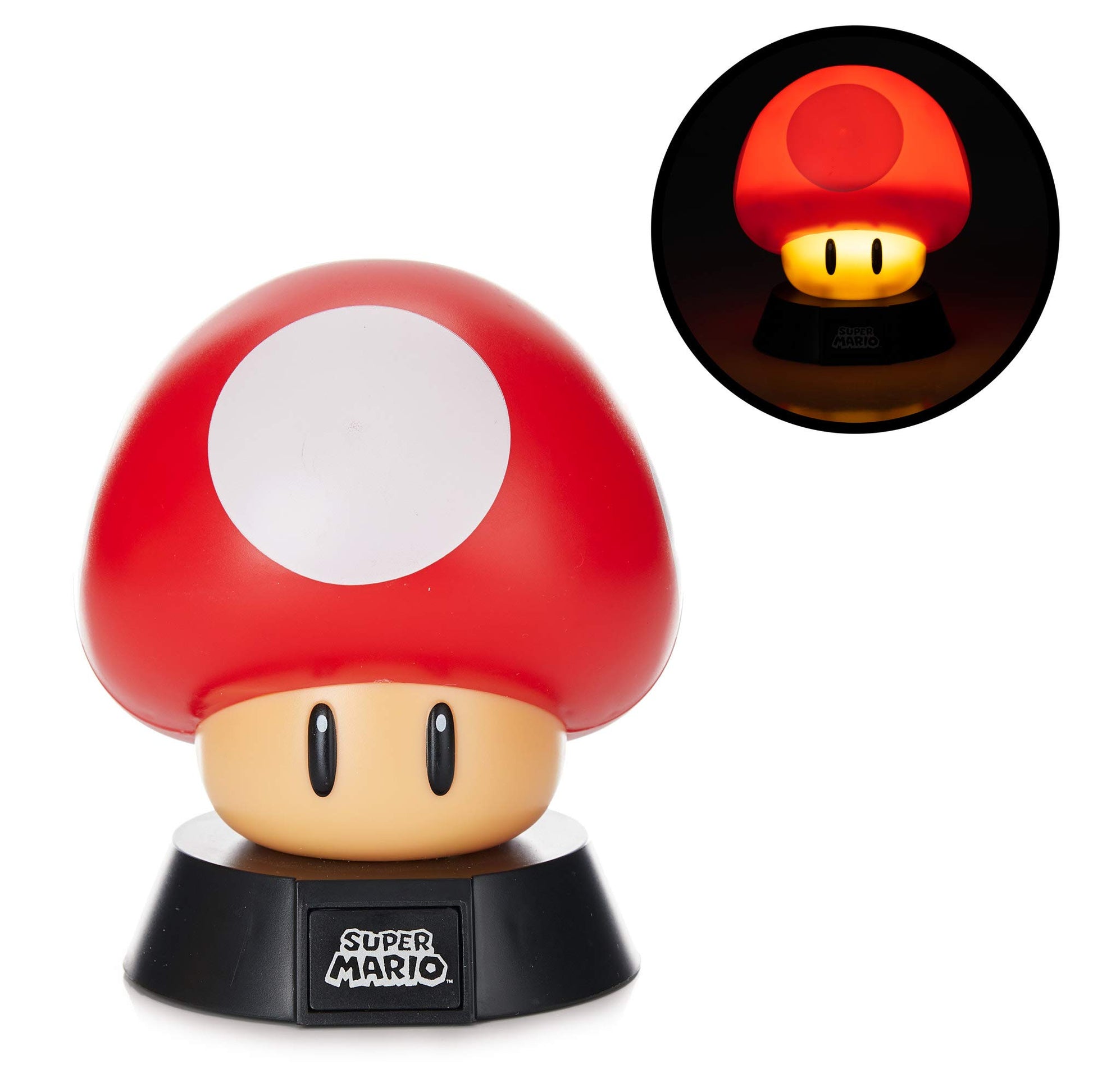 Nintendo - Super Mario :: Super Mushroom (super hongo) #002 :: Lampara Coleccionable