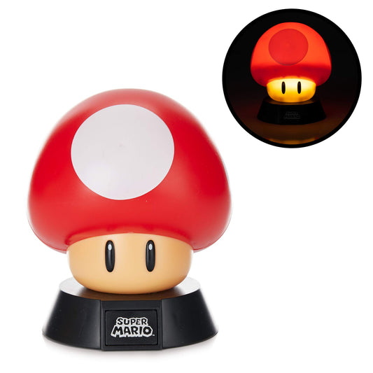 Nintendo - Super Mario :: Super Mushroom (super hongo) #002 :: Lampara Coleccionable