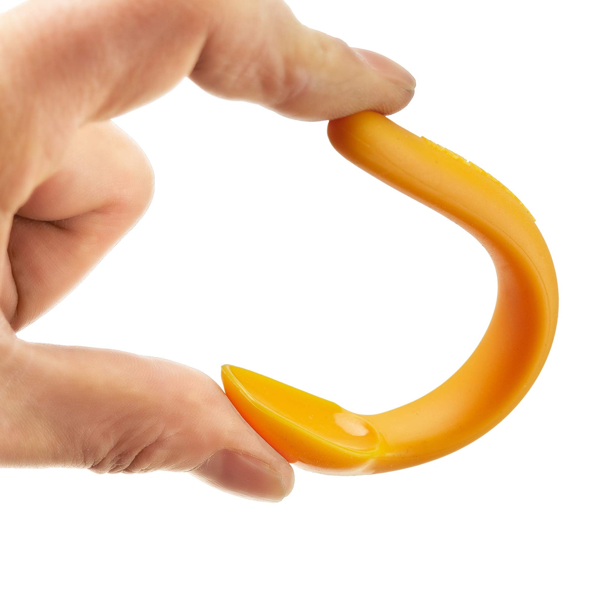Innobaby Silicone Baby Spoon with Carrying Case Gum Friendly BPA, Mango