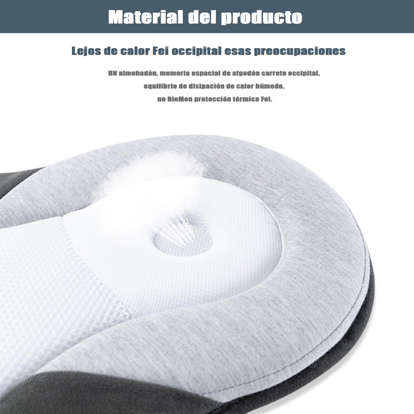 MADELALU Almohada de Lactancia, Posicionador para Bebé
