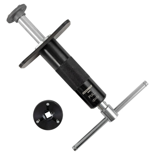 OEMTOOLS 35058 Herramienta de rebobinado de pistón de Pinza de Freno, Herramienta de Retroceso de Viento de Pinza de Freno Trasera Universal