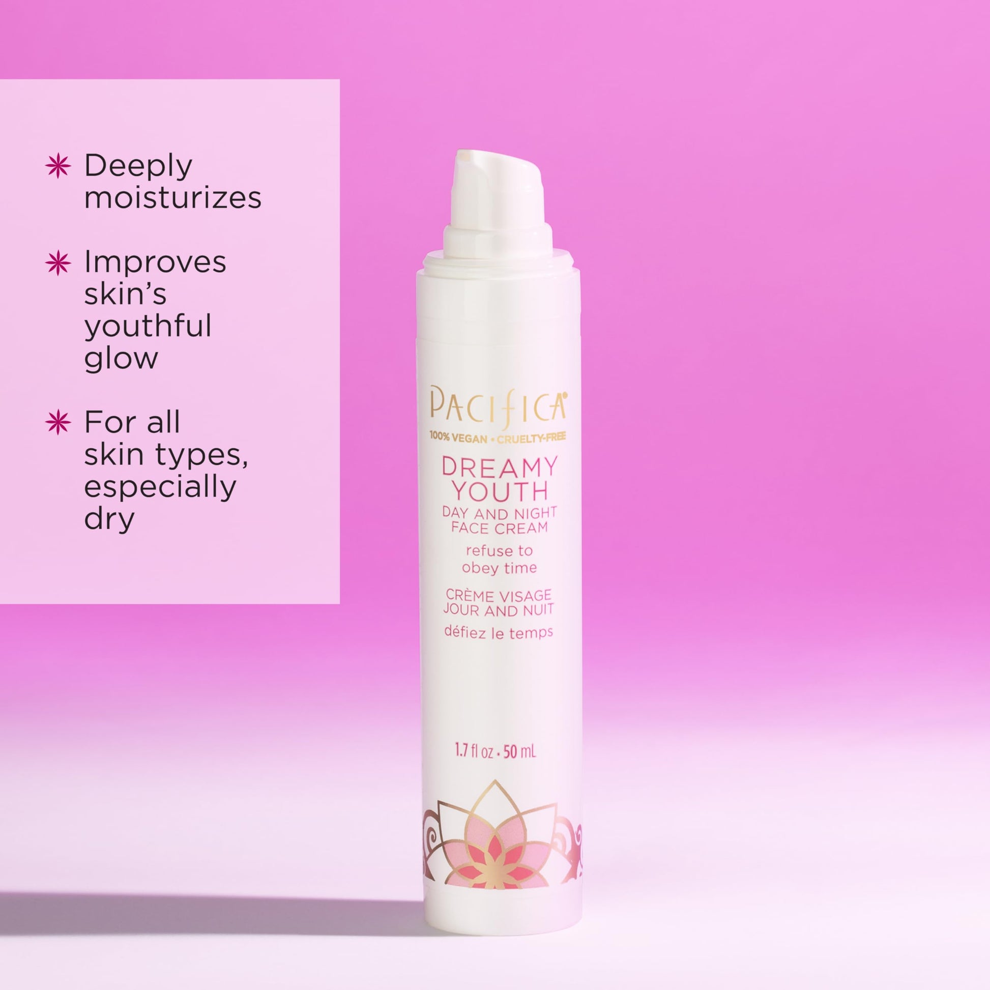 Pacifica Beauty Dreamy Youth Day & Night Crema facial, 2 paquetes